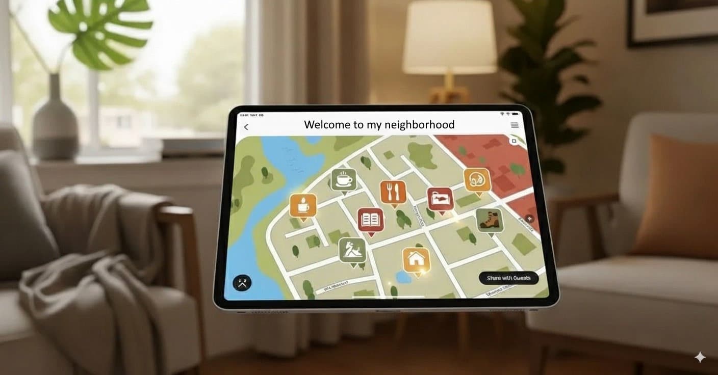 Personalized neighborhood map